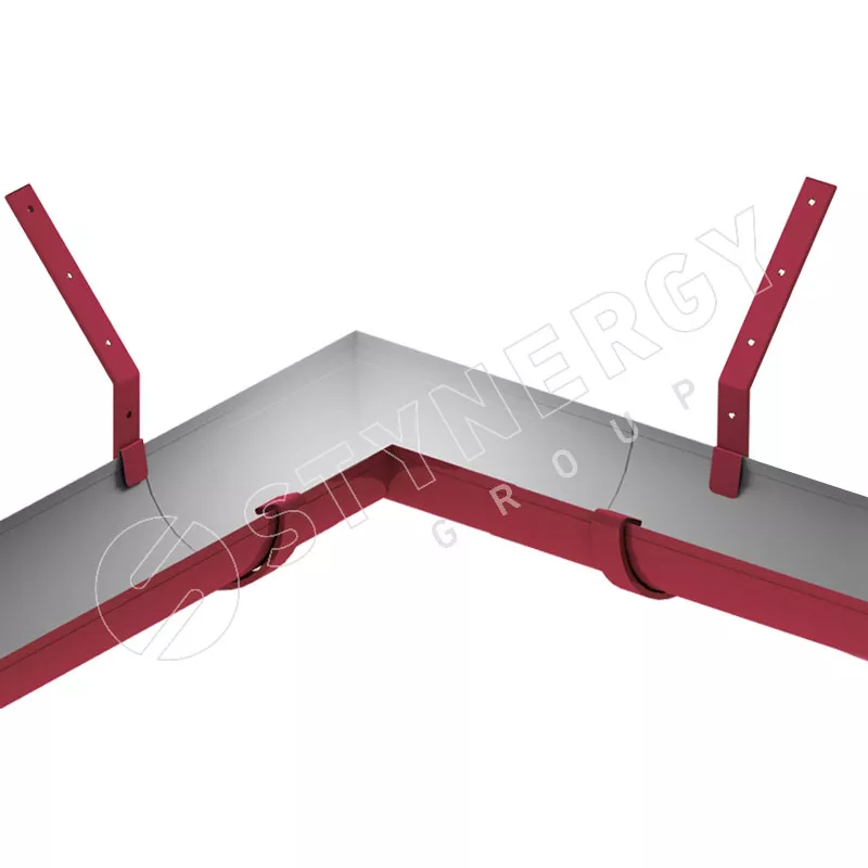 Угол желоба универсальный 90гр Stynergy 185 150 RAL 3005
