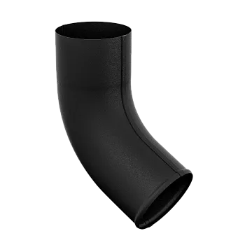 Колено стока Stynergy Окрашенная Матовая 125 90 RAL 9005