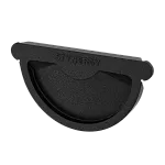 Заглушка желоба Stynergy Окрашенная Матовая 125 90 RAL 9005