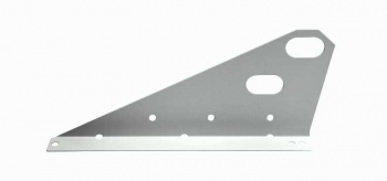 Кронштейн стандарт - овал (1,5 мм) Nix-stratur RAL 9003