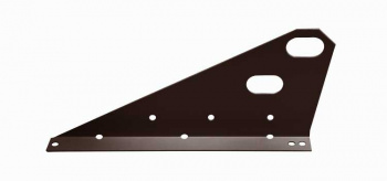 Кронштейн стандарт - овал (1,5 мм) Nix-stratur RAL 8017