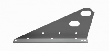 Кронштейн стандарт - овал (1,5 мм) Nix-stratur RAL 7004