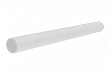 Труба водосточная с муфтой L=4000  Альта-Профиль СТАНДАРТ белый
