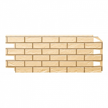 Панель отделочная VOX Vilo Brick 0,42 м2 SAND (песочный) с фугой 3024956