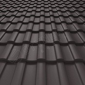 Металлочерепица Stynergy Stella Rooftop бархат 0,5 RR 32