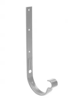 Кронштейн желоба длинный усиленный Galeco 152/90 RAL 9003 белый Металл