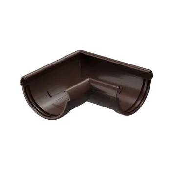 Угловой элемент 90гр (внешний/внутренний) Docke LUX 140/100 шоколад